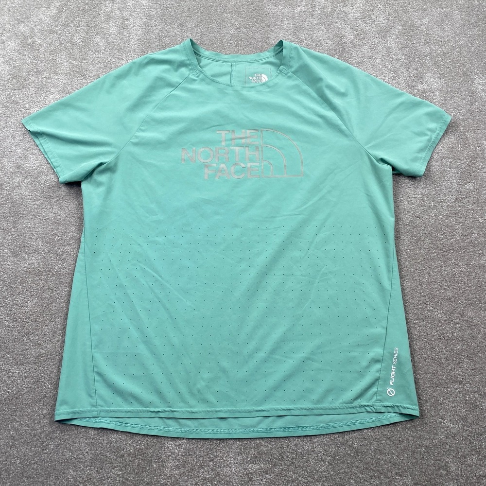 Under Armour Flight Series Sports Running T-Shirt Men's Size L Aqua Green
